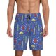 thumbnail image 1 of Balery New-York City Pantalones cortos de pijama de punto de algodón para hombre con cinturilla y bolsillos-Medium, 1 of 6