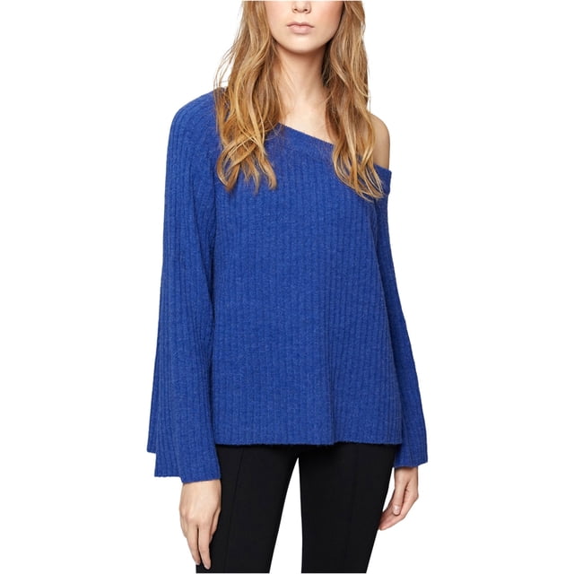 Sanctuary Clothing suéter de punto Aurelia Alpaca para mujer, azul, grande
