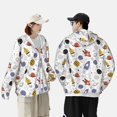 thumbnail image 6 of Sigee Rocket Planets Print UPF50+ Men's Sun Protection Hoodie Shirt SPF UV Shirt Long Sleeve Fishing Outdoor Lightweight, S-3XL, 6 of 9