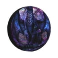 thumbnail image 1 of Lsque Fantasy Dragon In Cathedral Pattern Tire Covers - Tough Tire Wheel Protector for Truck, SUV, Trailer, Camper, RV-15 inch, 1 of 6