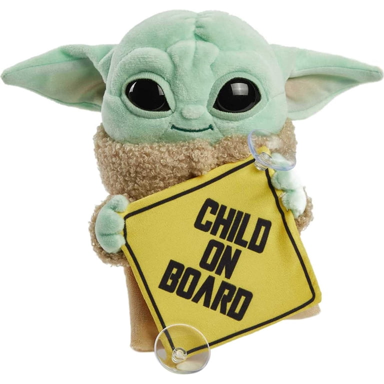 Star Wars The Mandalorian Grogu Baby Yoda The Child On Board Plush