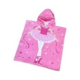 thumbnail image 2 of Wweixi Serviette à Capuche Rose Douce pour Enfants en Coton Absorbant, 2 of 6