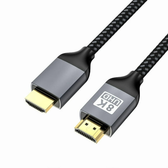 8K HDMI-compatible 2.1 Extension Cable 48Gbps Fast Speed Supports 8K at 60Hz and 4K at 120Hz HDR for Gaming Consoles