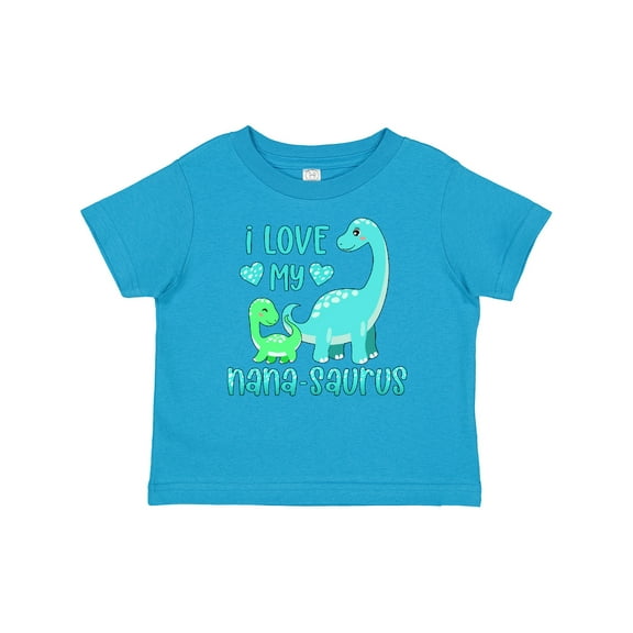 Inktastic I Love My Nana-saurus Cute Dinosaur Family Boys or Girls Baby T-Shirt