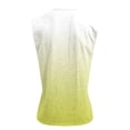 thumbnail image 5 of Sleeveless Shirts for Men, Men's Retro Stand Collar Casual Pocket Solid Color Sleeveless Henley Shirt Yellow L, 5 of 6