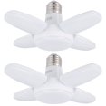 thumbnail image 2 of 2Pcs LED Garage Ceiling Lamp 38W Deformable Adjustable Folding Mining Light 85-265V, 2 of 7