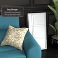 thumbnail image 3 of Red Lantern 3 ft. Short Double Cross Shoji Screen - White - 6 Panels, 3 of 6