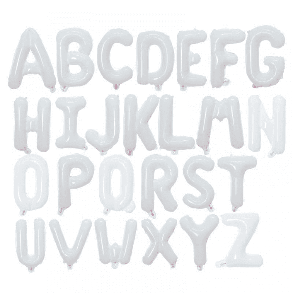 Personalized Alphabet Balloons, Letter Foil Balloon with Versatile and