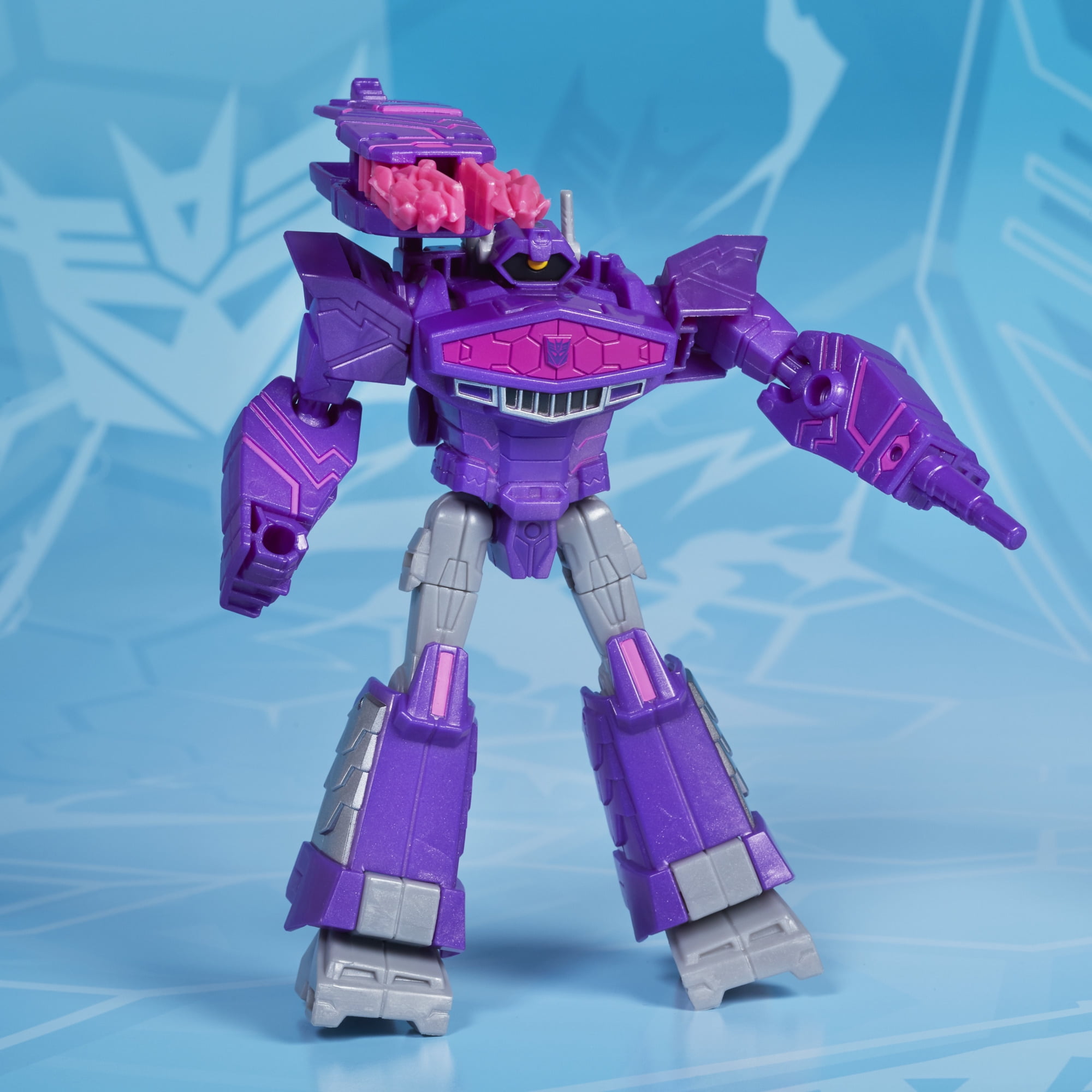 Transformers cyberverse 2024 warrior class shockwave
