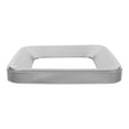 thumbnail image 6 of WHAMVOX Stainless Steel Outdoor Trash Can Lid Garbage Can Top Commercial Waste Container Lid Recycling Can Replacement Lid For Indoor Outdoor Garage, 6 of 8