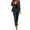 Black, variant on Aoochasliy Womens Pants Clothes Long Sleeve Solid Suit Pants Casual Elegant Business Suit Sets