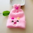 thumbnail image 1 of Gorro fetal para bebé de cachemira con bordado de conejo, gorro fetal para recién nacido, gorro cálido para bebé, otoño e invierno, 1 of 6