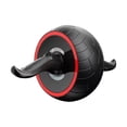 thumbnail image 1 of Rodillo para abdominales, rueda silenciosa para entrenamiento abdominal, accesorio deportivo para hombre y mujer (negro), 1 of 8