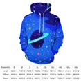 thumbnail image 2 of Space Adventure Rocket 3d Sweatshirts Hoodie Fashion Casual Personality Men's Women Street Hoodie Pullovers Long Sleeve Comfortable Top, 2 of 6