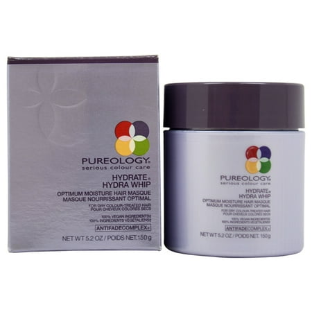 Hydra Whip Optimum Moisture Hair Masque By Pureology - 5.2 Oz (Best Hair Masque For Color Treated Hair)