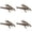 Brown 4PCS, variant on 10PC Apple Wood Chew Sticks Twigs for Small Pets Rabbit Guinea Pig Parrot pet