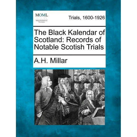 The Black Kalendar of Scotland (Paperback)