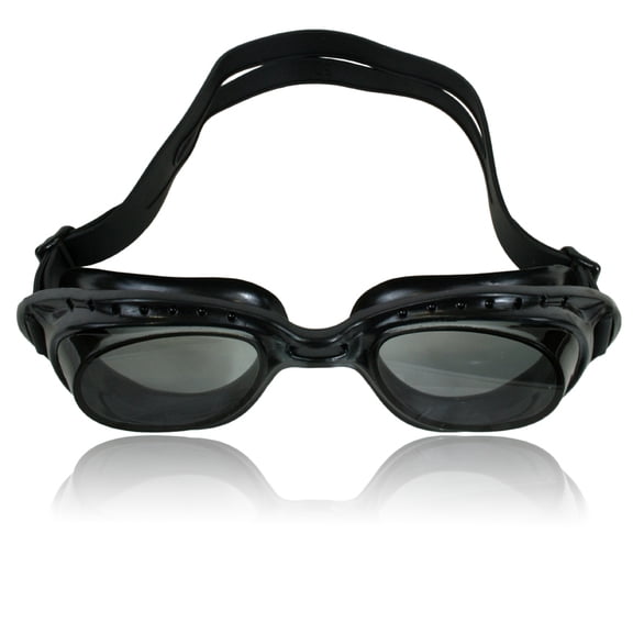 Water Gear 29200 Elite Anti-Fog Swim Goggles-Smoke/Smoke
