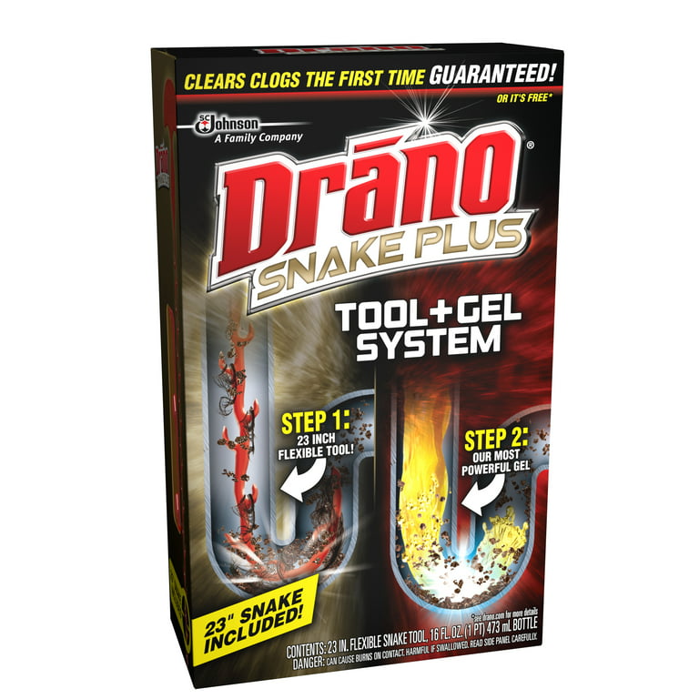 Drano Snake Plus: How to Clear Hard-to-Reach & Persistent Clogs 