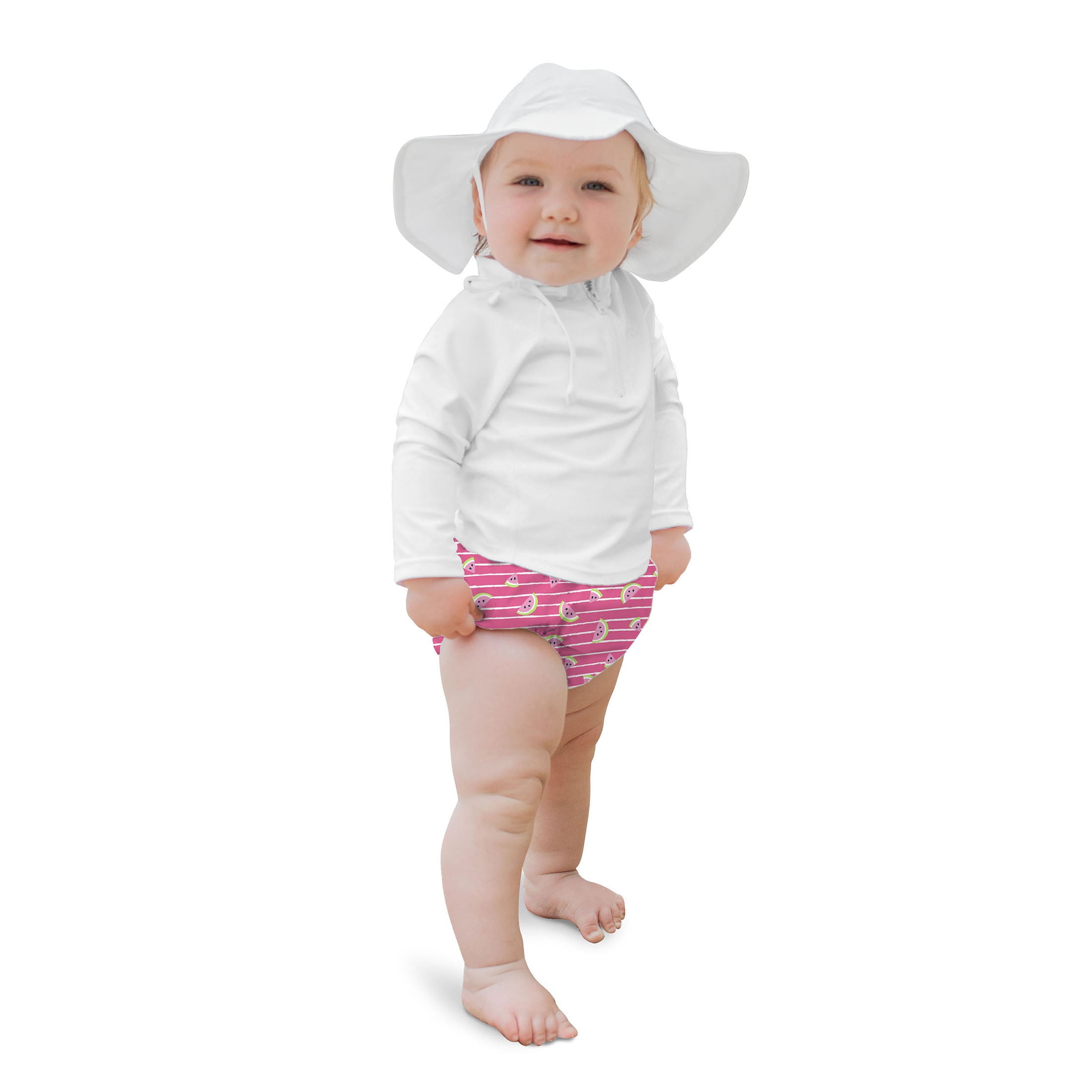Green Sprouts Baby Eco Pull-Up Reusable Swim Diaper, Size 3M- 4T