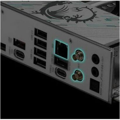 MSI B850 GAMING PLUS WIFI PZ PROJECT ZERO AM5 SATA 6GBs DDR5 Ryzen 9000/ 8000/ 7000 Back-Connect ATX Motherboard