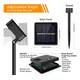 thumbnail image 4 of 2pcs 32 Meters 300 Led Serie Luces Solares Exterior Xtellar Azul, 4 of 4