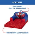 thumbnail image 6 of Spidey and His Amazing Friends Cozee Buddy Flip-Out Chair by Delta Children, Blue, 6 of 9