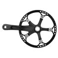 thumbnail image 3 of Estrela aleación de aluminio bicicleta marcha única integración hueca bielas conversión manivela bicicleta accesorio 47T, 3 of 8