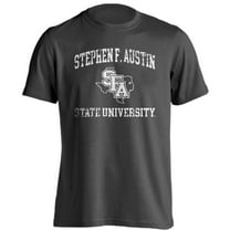 Stephen F. Austin State University Lumberjacks Distressed Retro Short Sleeve T-Shirt
