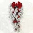 thumbnail image 4 of Guirnalda de bayas navideñas, tema de festival artificial, multifuncional para puerta principal, 4 of 9