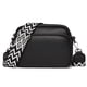 thumbnail image 3 of Bolso Hombro Retro para Mujer Bandolera Con Correa Ancha Cuero PU (), 3 of 9