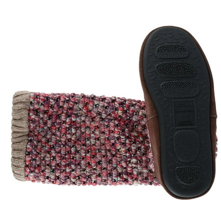 acorn jam tassel boot slippers