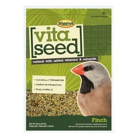 Higgins Vita Seed Finch Bird Food, 5 Lb