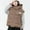 Brown, variant on Eltusu Girls Puffer Vests, Windproof Waterproof Thermal Hooded Winter Jackets with Zipper Purple Size 3-12 T