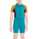 thumbnail image 1 of Wosthever Trajes de neopreno para niños de 2,5 MM, traje de buceo con protección solar, pantalones de manga corta, traje de baño para Deportes acuáticos Amarillo M, 1 of 6