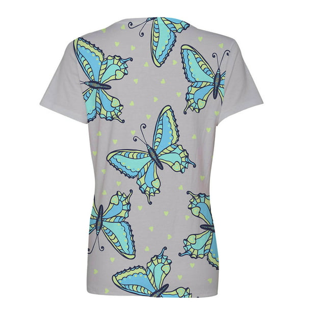 Birdeem Fashion Woman Causal V-Neck Printing Blouse Short Sleeve T-Shirt  Summer Tops 