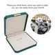 thumbnail image 4 of CAJA DE TERCIOPELO DE JUEGO DE JOYERÍA, SET DE JOYERIA PORTÁTIL VERSÁTIL CAJA DE ALMACENAMIENTO Suave Elegante Liviano para Pulsera, 4 of 7