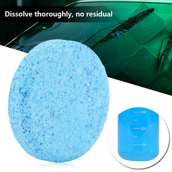 Compact Effervescent Tablets Detergent Car Windshield Glass Washer Cleaner 6pcs Equals 24L Water