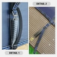 thumbnail image 2 of AURARMLET 3 Ensembles Ressort et Manchons en Acier Inoxydable pour Housses de Sécurité de Piscine Ressorts Extensibles Compressibles Durables, 2 of 8
