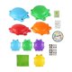 thumbnail image 4 of Piedras de equilibrio para niños, antideslizantes, sensoriales 8 piezas, 4 of 9