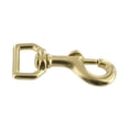 thumbnail image 4 of 3500 Natural Brass, Swivel Bolt Snap, Solid Brass-LL, 1", 4 of 9