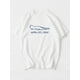thumbnail image 1 of Camiseta informal de algodón para hombre con estampado de gato perezoso, cuello redondo, ligera elasticidad, corte regular, tejido de punto de verano - 100 % algodón, 220 g/m², 1 of 8