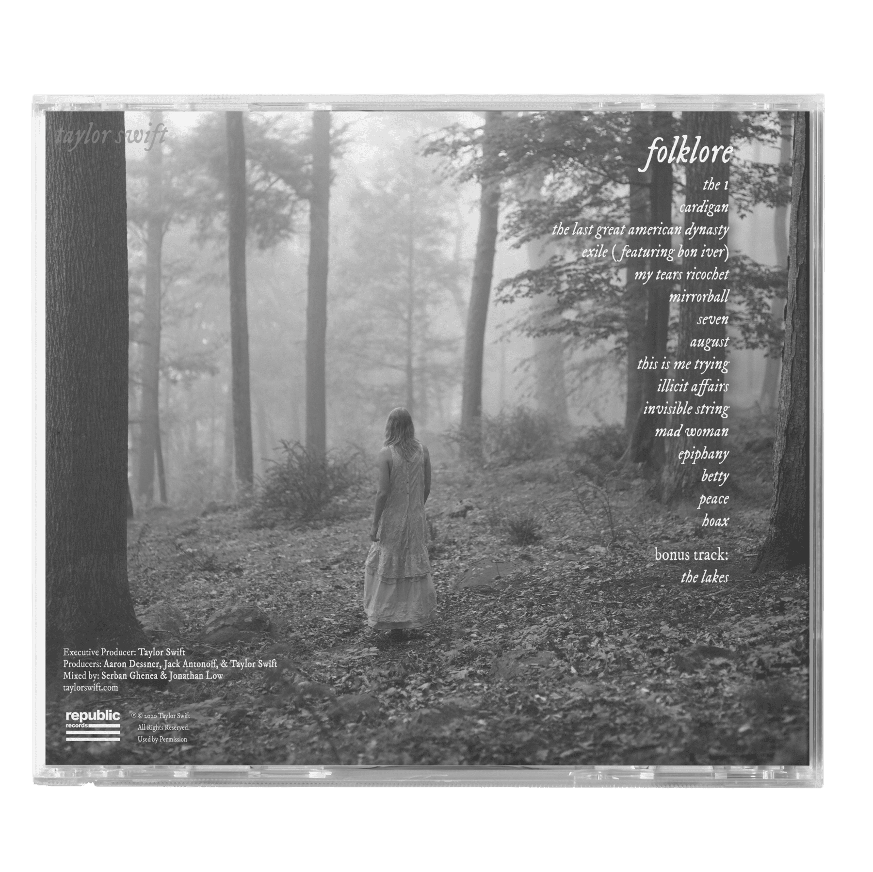 Taylor Swift Music - Folklore 'Hide-And-Seek' Deluxe Version CD