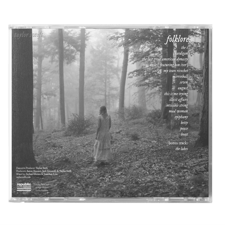 Taylor Swift Music - Folklore 'Hide-And-Seek' Deluxe Version CD