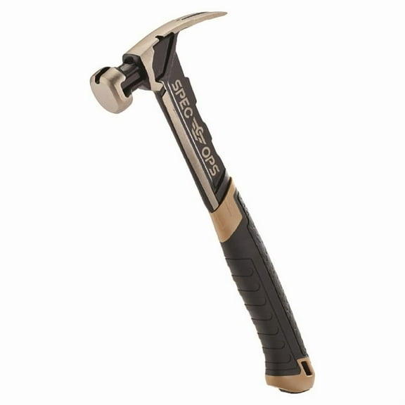 Spec Ops Tools 2036956 28 oz Milled Face Claw Hammer with 13 in. Steel Handle