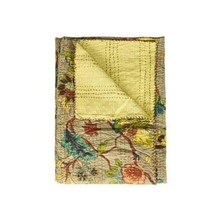 Taj hotel online kantha silk throw