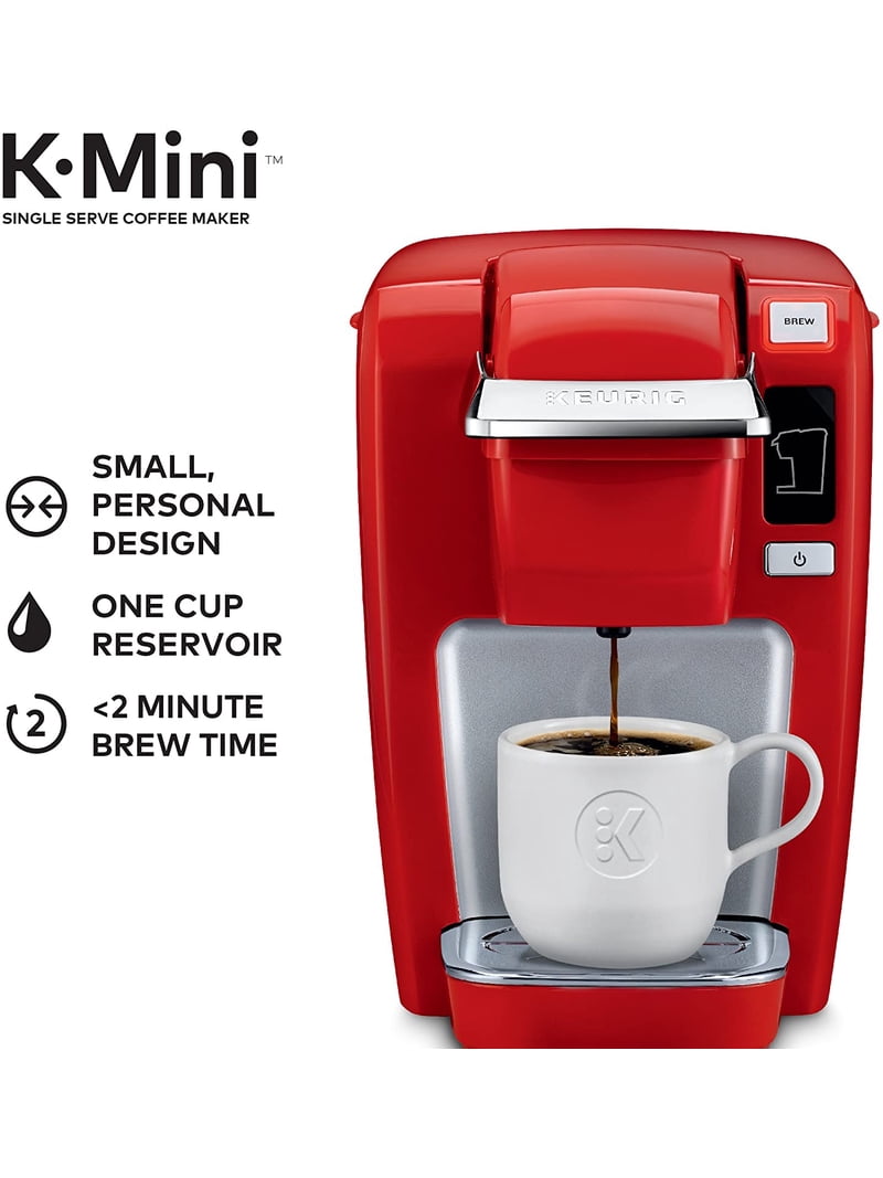 Keurig K15 Coffee Maker, Single Serve K-Cup Pod Coffee Brewer, 6
