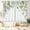 07_eucalyptus_sunflower, variant on Red Grey Flower Curtain Valance for Window Treatments Christmas Daisy Flora Kitchen Treatment Botanical Wildflower Plant Window Drapes for Bathroom Bedroom Living Room 1 panel (52x18 Inch)