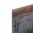 thumbnail image 2 of Luxe Metal Art 'WINTERTIDE' by DB Waterman, 12"x12", 2 of 9