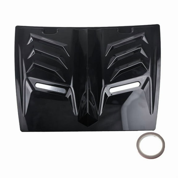 Car Air Flow Intake Hood Scoop Vent Bonnet Decorative Cover Center Side Air Outlet Hood Universal Auto Exterior Access B,1 x Car Air Flow Intake Hood,Black